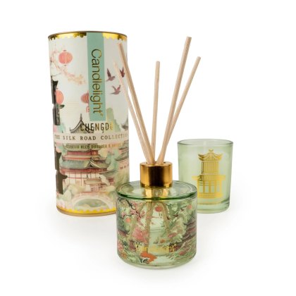Candlelight The Silk Road Chengdu Diffuser & Candle Set