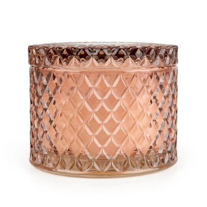 Candlelight The Silk Road Jhangye Round Candle Jar