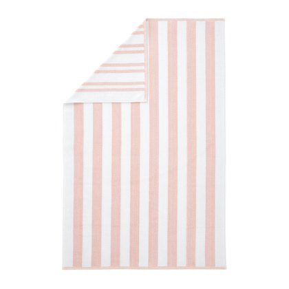 Bianca Reversible Stripe Blush Towels