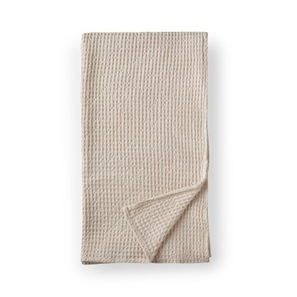 Pineapple Elephant Jaipur Waffle Natural Throw