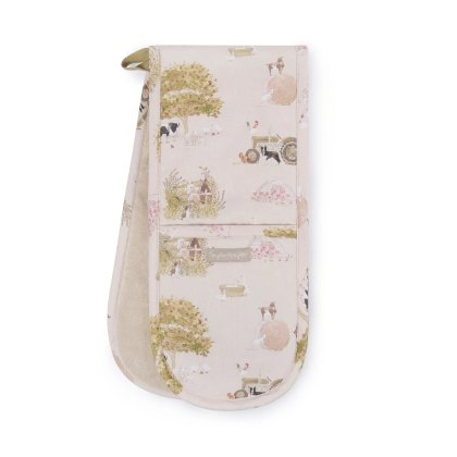 Sophie Allport Farm Friends Double Oven Glove