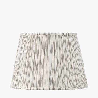 Pacific Thiago Natural Stripe Mushroom Pleat Tapered Shade Pacific Thiago Natural Stripe Mushroom Pleat Tapered Shade