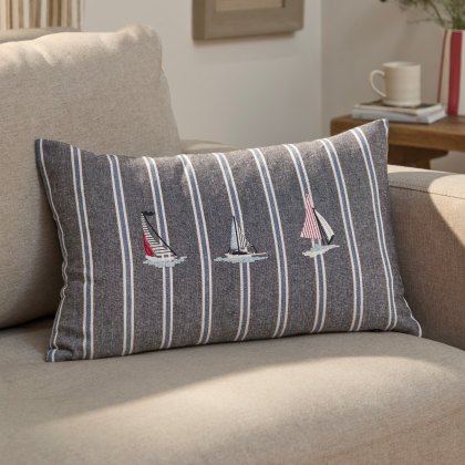 Wylder Abersoch Regatta Cushion Navy