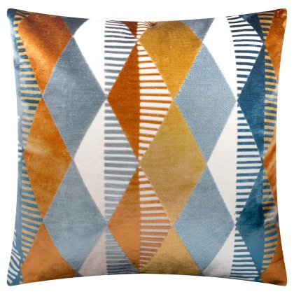 Furn Metro Harlequin Cushion Ginger