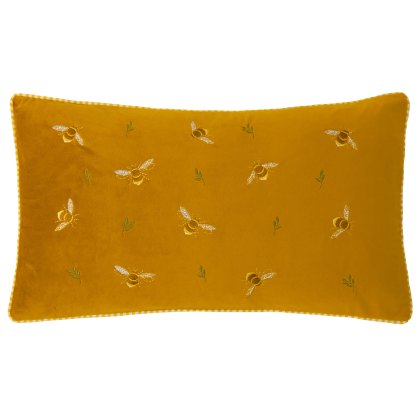 Wylder Ramble Bees Cushion Honey