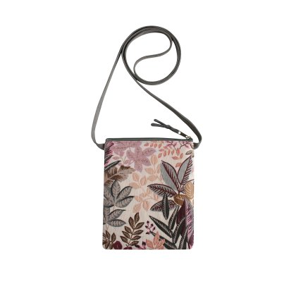 Earth Squared Pink Spring Jacquard Sling Bag