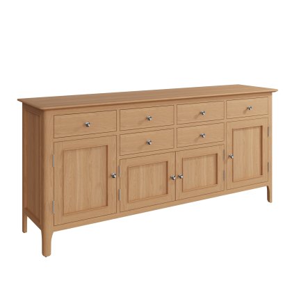 Coastal 4 Door Sideboard