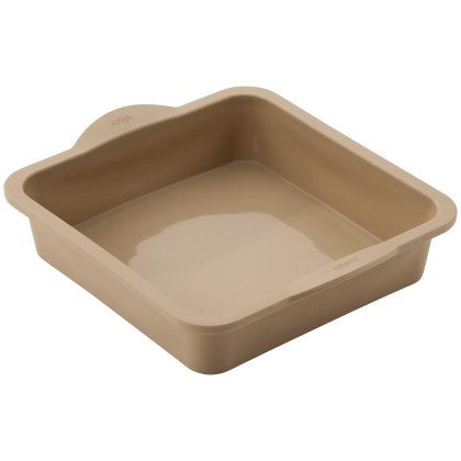 Judge Silicone Hazelnut 20cm Square Cake Tin