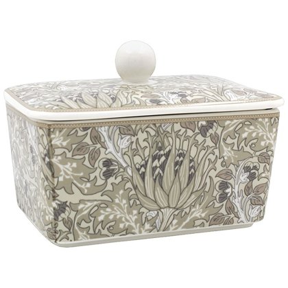William Morris Artichoke Butter Dish