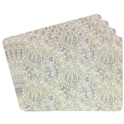 William Morris Artichoke Set of 4 Placemats