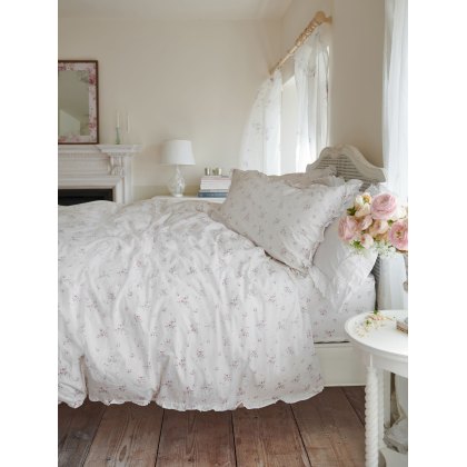 Shabby Chic Rosabelle Pink Duvet Cover Set Shabby Chic Rosabelle Pink Duvet Cover Set