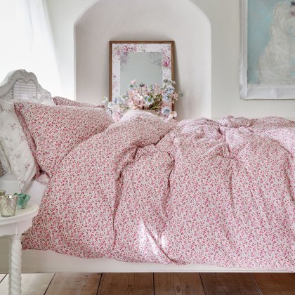 Shabby Chic Vintage Ditsy Duvet Cover Set
