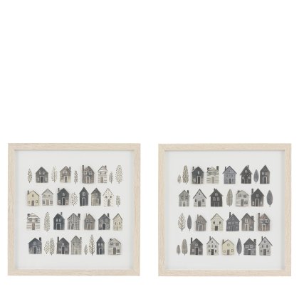 Art Marketing Home Sweet Home Framed Art Set of 2 Art Marketing Home Sweet Home Framed Art Set of 2