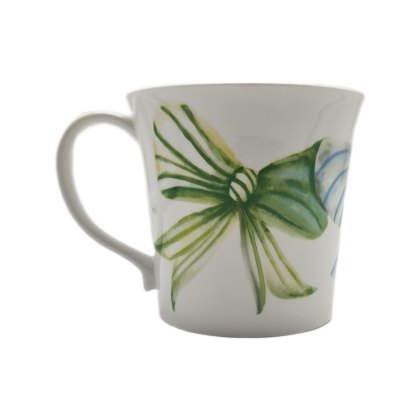 Just Mugs Mersey Mug Bows Blue & Pink