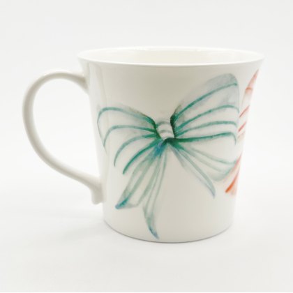 Just Mugs Mersey Mug Bows Purple Just Mugs Mersey Mug Bows Purple