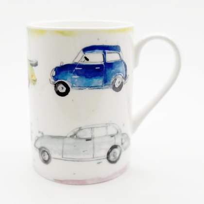 Just Mugs Norfolk Mug Mode of Transport Car Just Mugs Norfolk Mug Mode of Transport Car