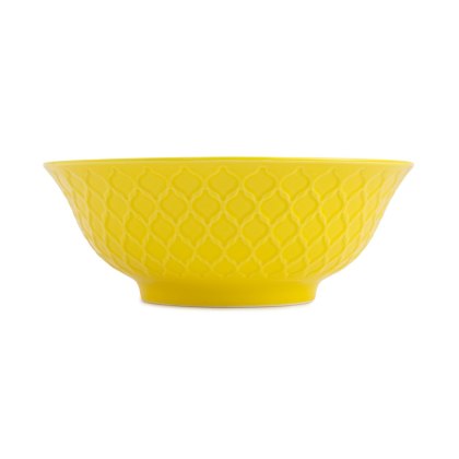 Mikasa Yellow and Blue Ramen Bowl