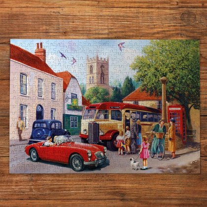Gibsons Touring The Town 500pc Puzzle