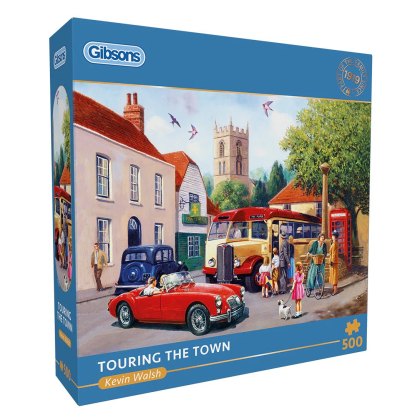 Gibsons Touring The Town 500pc Puzzle