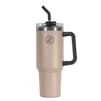 JT Peach 40oz Thermal Travel Mug