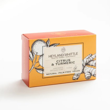 Heyland and Whittle Citrus & Turmeric Soap Bar