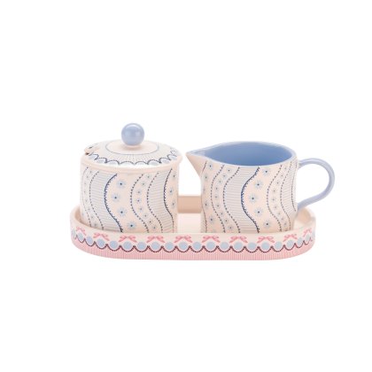 Cath Kidston Spitalfields Silk Sugar & Milk Jug Set