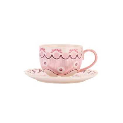 Cath Kidston Spitalfields Silk Teacup & Saucer