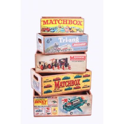 Quirky Barn Vintage Toy 2 Nesting Boxes Quirky Barn Vintage Toy 2 Nesting Boxes