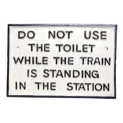 Quirky Barn Do Not Use Toilet Sign Quirky Barn Do Not Use Toilet Sign