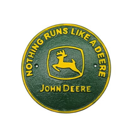 Quirky Barn John Deere Plaque