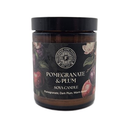 Freckleface The Scent Library Apothecary Jar Pomegranate & Plum Freckleface The Scent Library Apothecary Jar Pomegranate & Plum