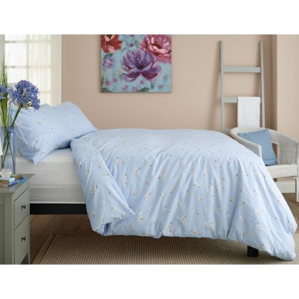 Deyongs Meadow Blue Duvet Cover Set Deyongs Meadow Blue Duvet Cover Set