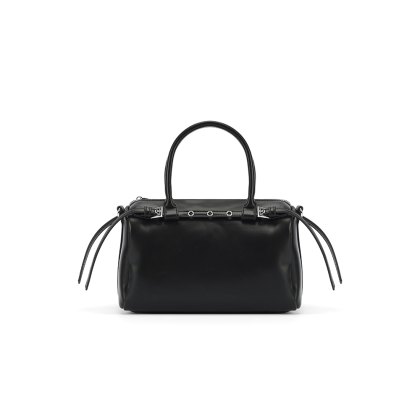 Long & Son Black Structured Grab Bag