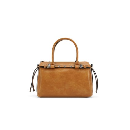 Long & Son Light Brown Structured Grab Bag