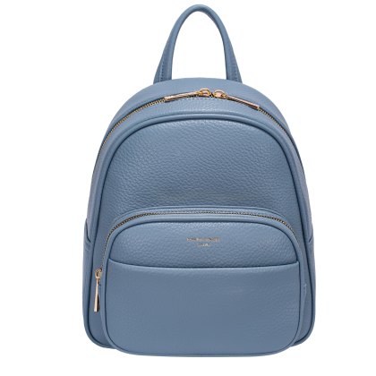 David Jones Medium Backpack Blue Jean