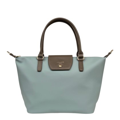 David Jones Medium Tab Over Tote Bag Blue