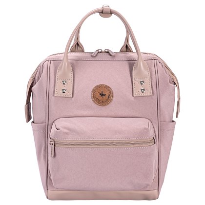 David Jones Structured Backpack Adobe Rose