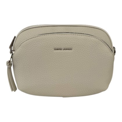 David Jones Twin Pocket Crossbody Bag Ivory