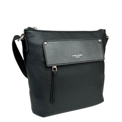David Jones Slim Crossbody Bag Black