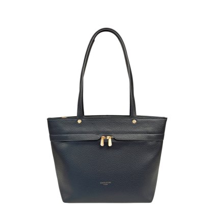 David Jones Medium Shopper Navy