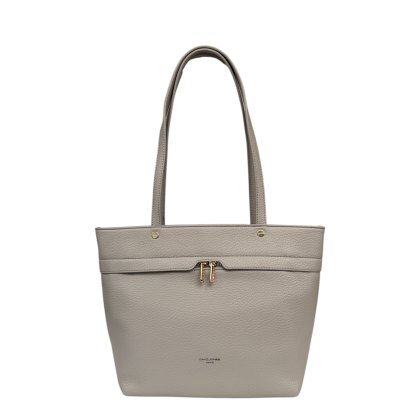 David Jones Medium Shopper Warm Grey
