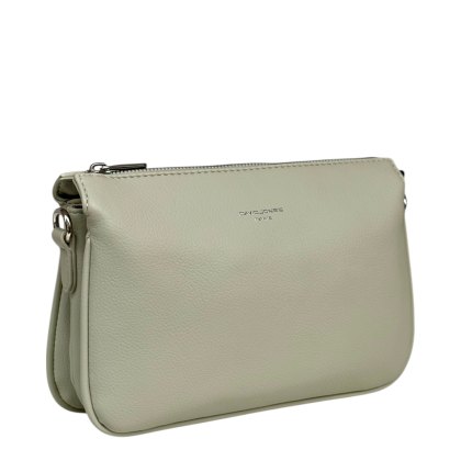 David Jones Triple Gusset Crossbody Bag Fair Green