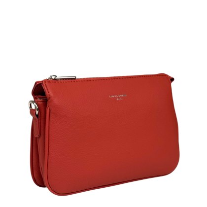 David Jones Triple Gusset Crossbody Bag Terracotta