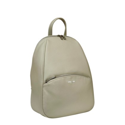 David Jones Rounded Backpack Fair Green