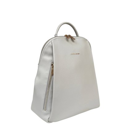 David Jones Zip Detail Backpack Cloud Celadon