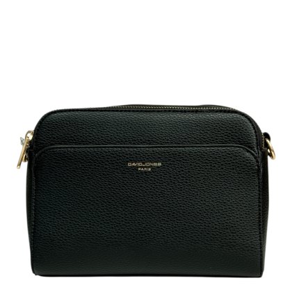 David Jones Twin Zip Camera Bag Black