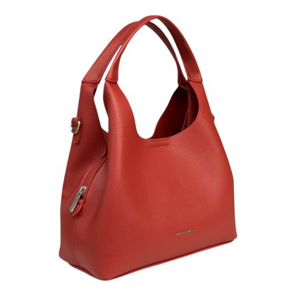 David Jones Twin Handle Grab Bag Terracotta