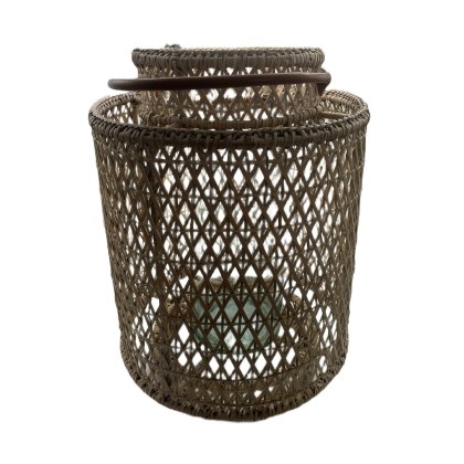 Lows Open Cross Weave Lantern