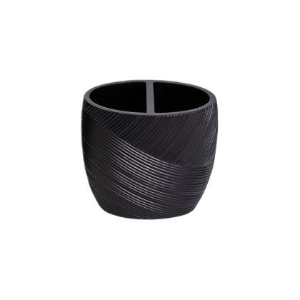 Showerdrape Ripple Black Tumbler Showerdrape Ripple Black Tumbler