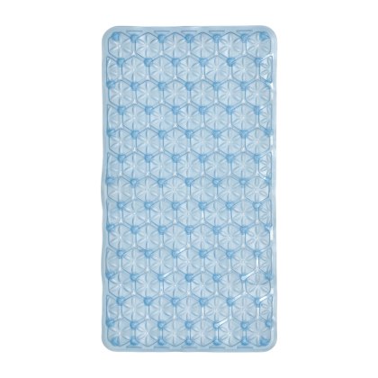 Showerdrape Laguna Bath Mat Blue
